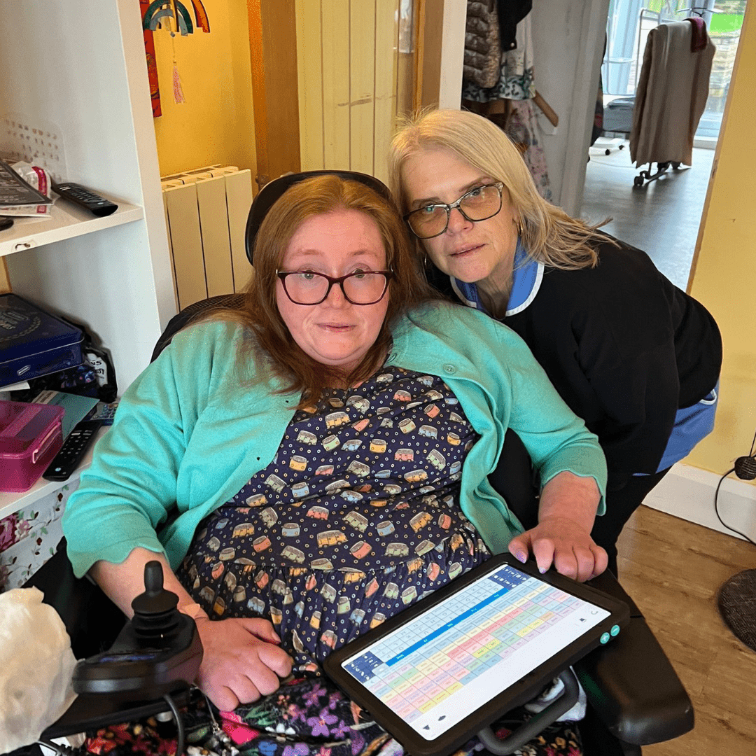 Homecare support helping someone remain at home